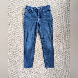 Madewell Curvy High Rise Skinny Jeans Size 28P